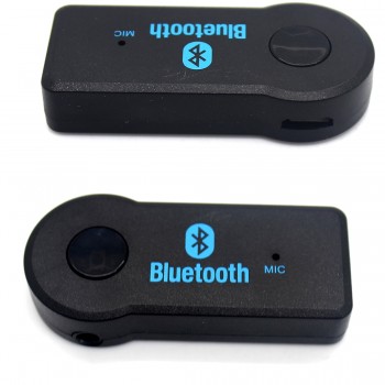 NOYOKERE New Arrival Handsfree Bluetooth 3.0 Car Kit Wireless 3.5mm Streaming A2DP Car Auto Audio Music Receiver Video Player Fu