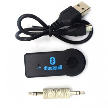 NOYOKERE New Arrival Handsfree Bluetooth 3.0 Car Kit Wireless 3.5mm Streaming A2DP Car Auto Audio Music Receiver Video Player Fu
