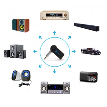 New 3.5mm 2.4GHz AUX Car Wireless Bluetooth Audio Stereo Music Receiver Adapter Handsfree