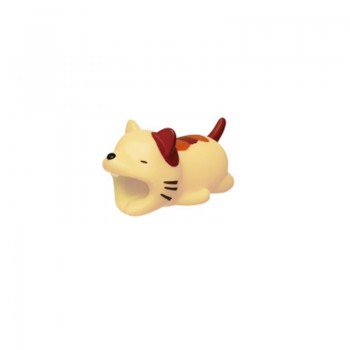 Hot Funny Cable bite Prank Toy Cable Protector Animal - Shaped Winder Phone Accessory Pvc Animal dog doll Fashion Design