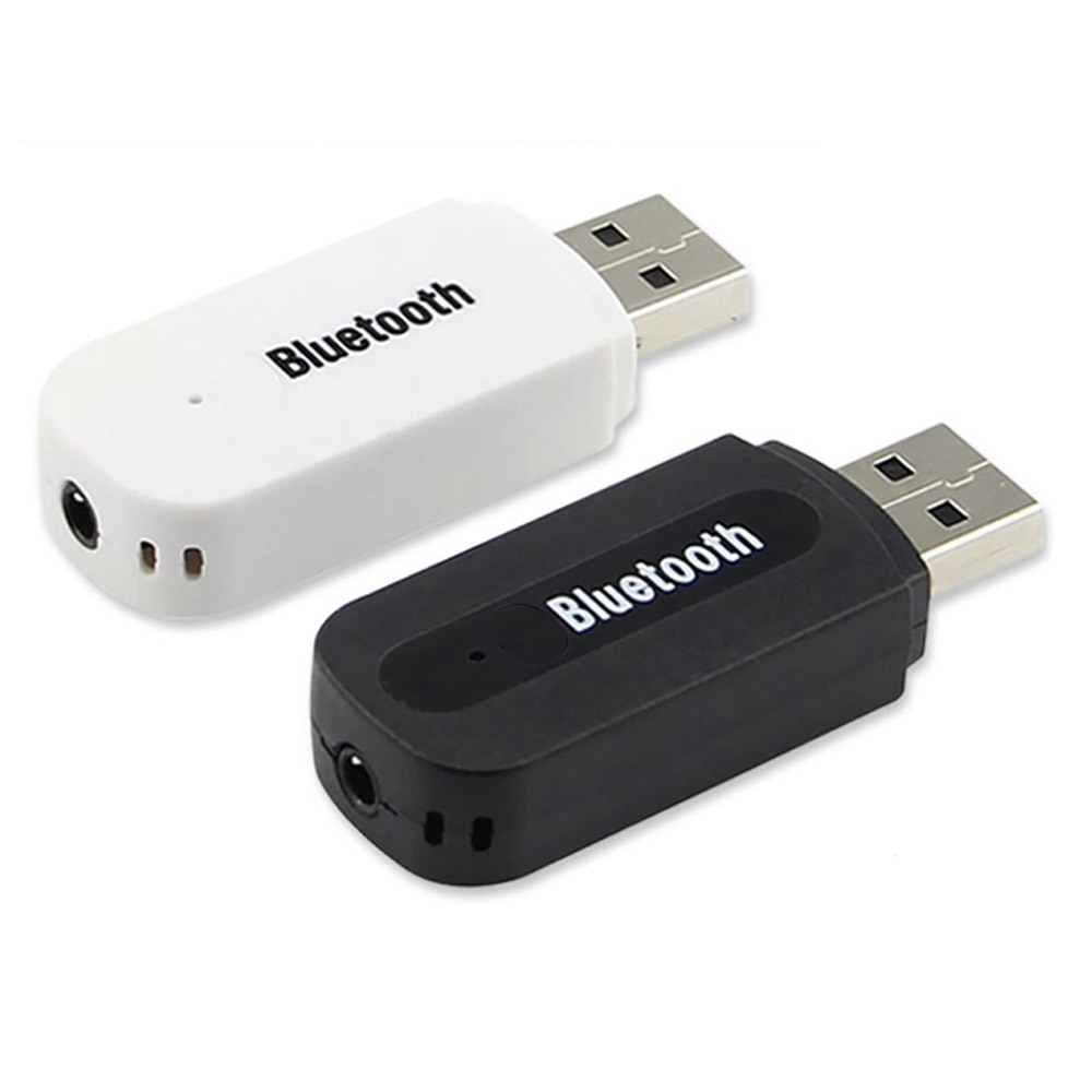 3.5mm AUX Wireless Bluetooth Car Kit Portable USB Music Audio Receiver Mini Adapter V2.1+EDR Stereo A2DP for Car Phone Pc Pad