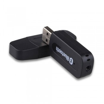 3.5mm AUX Wireless Bluetooth Car Kit Portable USB Music Audio Receiver Mini Adapter V2.1+EDR Stereo A2DP for Car Phone Pc Pad