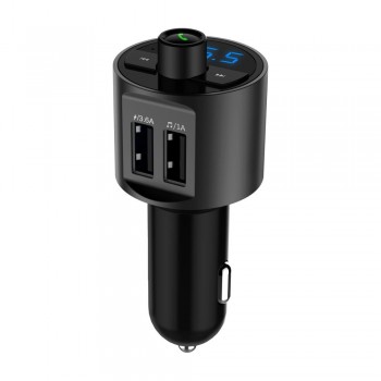 KORSEED 3.6A Quick Charger Bluetooth Car Kit FM Transmitter modulator USB Audio Mp3 radio Player Wireless Handsfree in for Phone