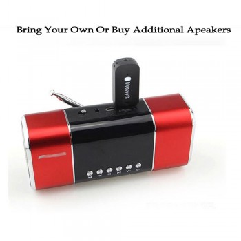 New Arrivals Mini 3.5MM AUX Audio MP3 Music Bluetooth Receiver Car Kit Wireless Handsfree Speaker Headphone Adapter Universal
