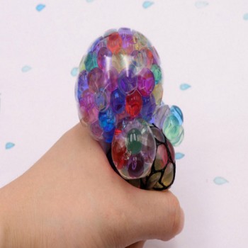 Mesh Ball Cute Anti Stress Face Reliever Grape Ball Autism Mood Squeeze Relief Healthy Toy Funny Geek Gadget Vent Toy