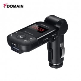 New 12V-24V auto stereo bluetooth hands free car kit FM transmitter U disk TF card MP3 music player voiture bluetooth telephone