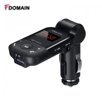 New 12V-24V auto stereo bluetooth hands free car kit FM transmitter U disk TF card MP3 music player voiture bluetooth telephone