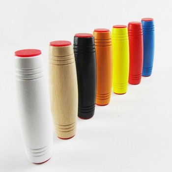 2018 Mokuru flip stick toy Japanese Rollver Desktop decompression wood stick roll Improve Focus Great for Stress Relieve Stress