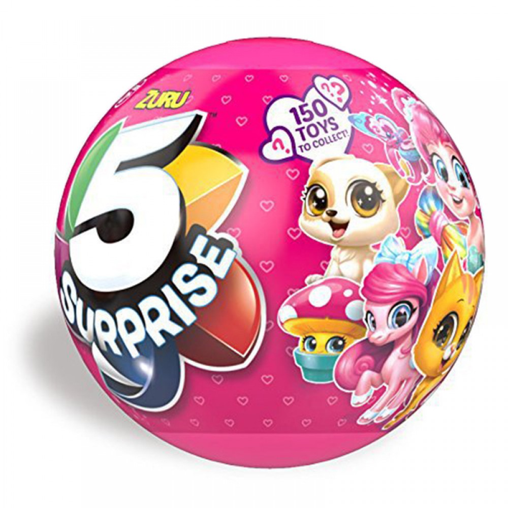 1Pcs 5 Petals Surprise Ball Creative Dolls Egg Design Multi-layer Funny Gadgets Novelty Interesting Toys Children Gifts CL5622