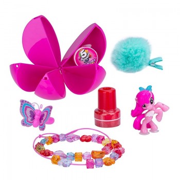 1Pcs 5 Petals Surprise Ball Creative Dolls Egg Design Multi-layer Funny Gadgets Novelty Interesting Toys Children Gifts CL5622