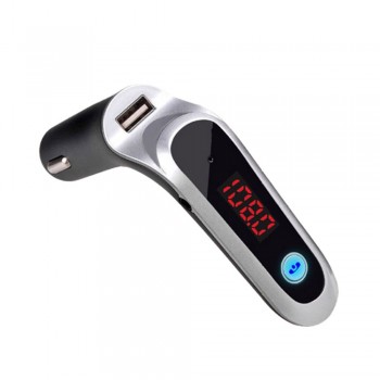 USB TF Card Support Charger Wireless Bluetooth Car Kit LCD Hands-Free FM Transmitter MP3 Music Player Mobile Phones Tablets 1.21
