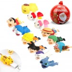 Anime Cable Bite Animal Cable Protector Cartoon protege cable Stitch One point Monkey Z.D Dragon Chopper Ball Goku Frieza Toy