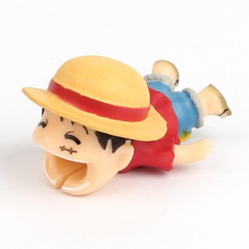 Anime Cable Bite Animal Cable Protector Cartoon protege cable Stitch One point Monkey Z.D Dragon Chopper Ball Goku Frieza Toy