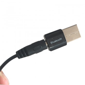 JINSERTA Universal 3.5mm jack Bluetooth Hands free Car Kit Music Audio Receiver Adapter Auto AUX Kit for Speaker Headphone
