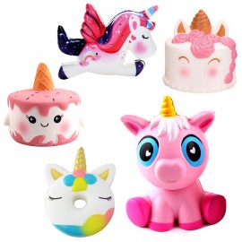 2018 Lovely Squishy Slow Rising Cartoon slow rebound Phone Strap Decompression Toys Office Stress Reliever Squishy Toys