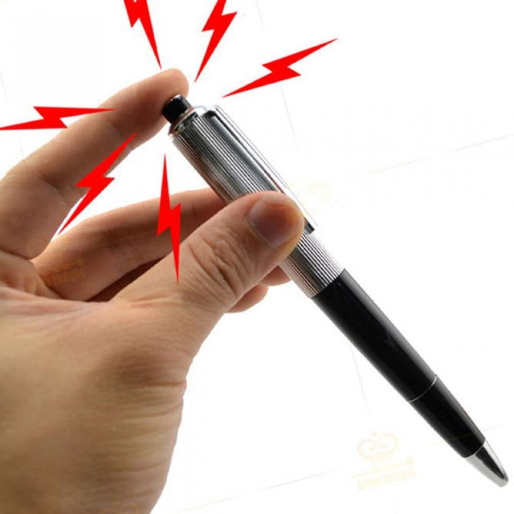 2018 Electric Shock Pen Toy Utility Gadget Gag Joke Funny Prank Trick Novelty Friends Best Gift Free Shipping xd