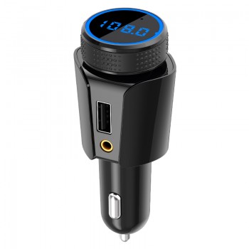 Bluetooth car MP3 player TF card lossless music aux audio output receiver FM transmitter Bluetooth Car Kit 3.4A car charger