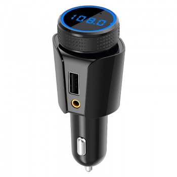 Bluetooth car MP3 player TF card lossless music aux audio output receiver FM transmitter Bluetooth Car Kit 3.4A car charger