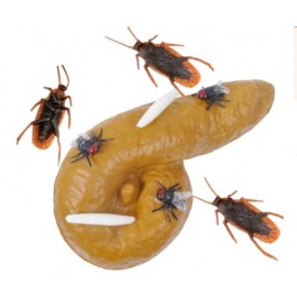 1 Pcs Practical Gag-Funny Joke Tricky Toys Mischief Turd Gag Gift Realistic Shits poop Fake Turd Classic Shit Funny Toys