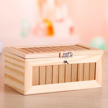 Saleaman Useless Box with Sound Cute Tiger Toy Stress-Reduction Tiger Funny Toy Girl Friend Gift Stress-Reduction Desk