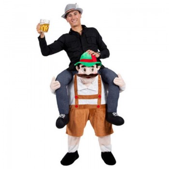 Novelty Ride on Me Mascot Costumes Carry Back Funny Animal Pants Oktoberfest Halloween Party Cosplay Clothes Horse Riding Toys