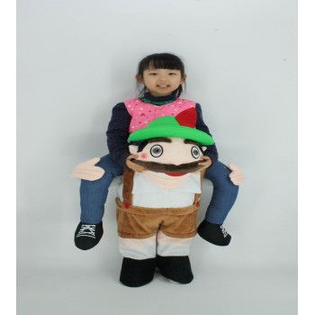 Novelty Ride on Me Mascot Costumes Carry Back Funny Animal Pants Oktoberfest Halloween Party Cosplay Clothes Horse Riding Toys