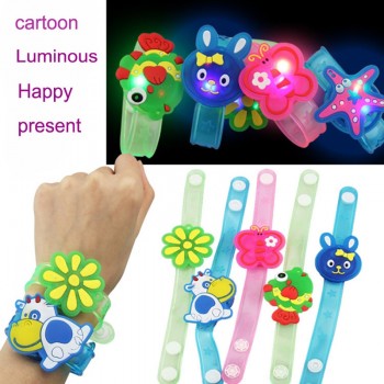 Dinner Party New 2019 Christmas Gift For Kids Luminous Toys Light Flash Toys Wrist Hand Take Dance Party