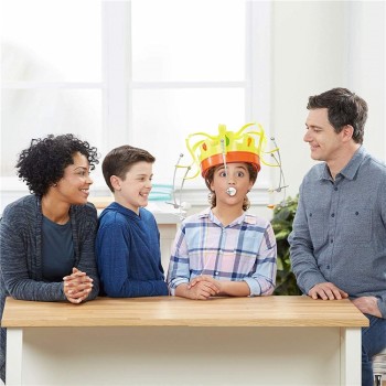 New Toys For Family Novel Chow Crown Game Toys Musical Spinning Crown Snacks Food Party Toy Child funny Family Gift