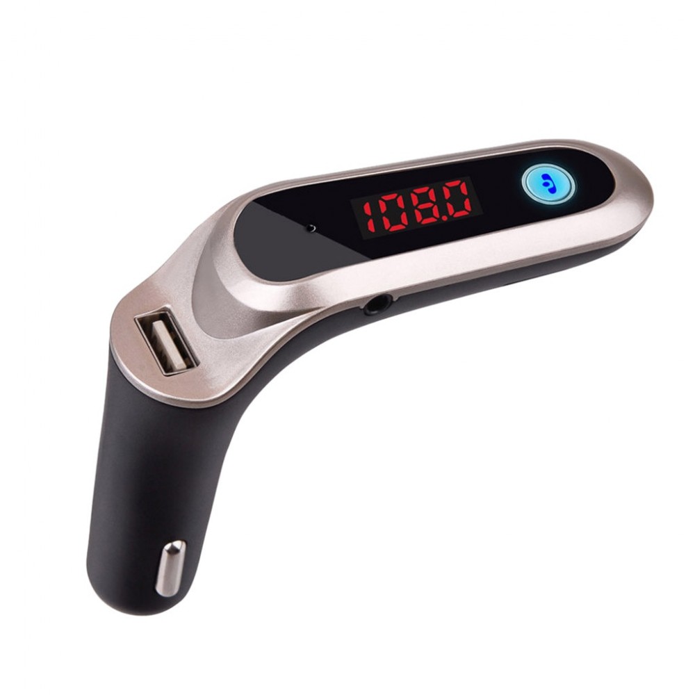 Universal Car Bluetooth FM Transmitter MP3 Radio Player Led USB Charger Hands-free Bluetooth Car Kit TF Card FM Transmitter