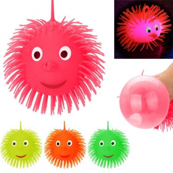 Flashing Puffer Balls Squeezable Stress Antistress anti stress toys funny gadgets  IUNEED TOY Store