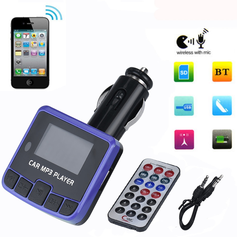 New Arrival Car-styling AUTO Car Kit MP3 Player FM Transmitter Wireless Radio Adapter USB Charger Car Electronics C811050