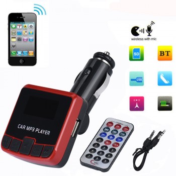 New Arrival Car-styling AUTO Car Kit MP3 Player FM Transmitter Wireless Radio Adapter USB Charger Car Electronics C811050