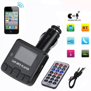 New Arrival Car-styling AUTO Car Kit MP3 Player FM Transmitter Wireless Radio Adapter USB Charger Car Electronics C811050