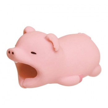 Kawaii Animal Cable Protector Bite for Android Iphone Cable Winder Panda Phone Holder Accessory Organizer Doll Model Funny