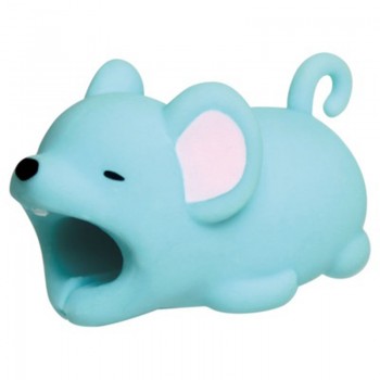 Kawaii Animal Cable Protector Bite for Android Iphone Cable Winder Panda Phone Holder Accessory Organizer Doll Model Funny