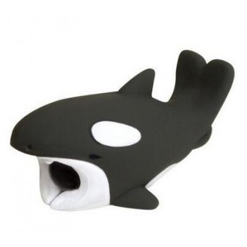 Kawaii Animal Cable Protector Bite for Android Iphone Cable Winder Panda Phone Holder Accessory Organizer Doll Model Funny