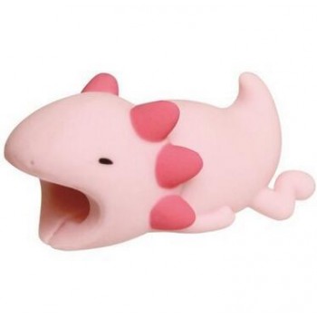 Kawaii Animal Cable Protector Bite for Android Iphone Cable Winder Panda Phone Holder Accessory Organizer Doll Model Funny