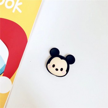 Kawaii Animal Cable Protector Bite for Android Iphone Cable Winder Panda Phone Holder Accessory Organizer Doll Model Funny