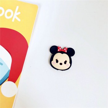 Kawaii Animal Cable Protector Bite for Android Iphone Cable Winder Panda Phone Holder Accessory Organizer Doll Model Funny