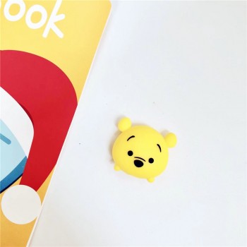 Kawaii Animal Cable Protector Bite for Android Iphone Cable Winder Panda Phone Holder Accessory Organizer Doll Model Funny