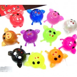 RCtown Anti Stress Goods Various Types Pig Toys Decompression Splat Ball Vent Toy Venting Ball Sticky Smash Water Ball