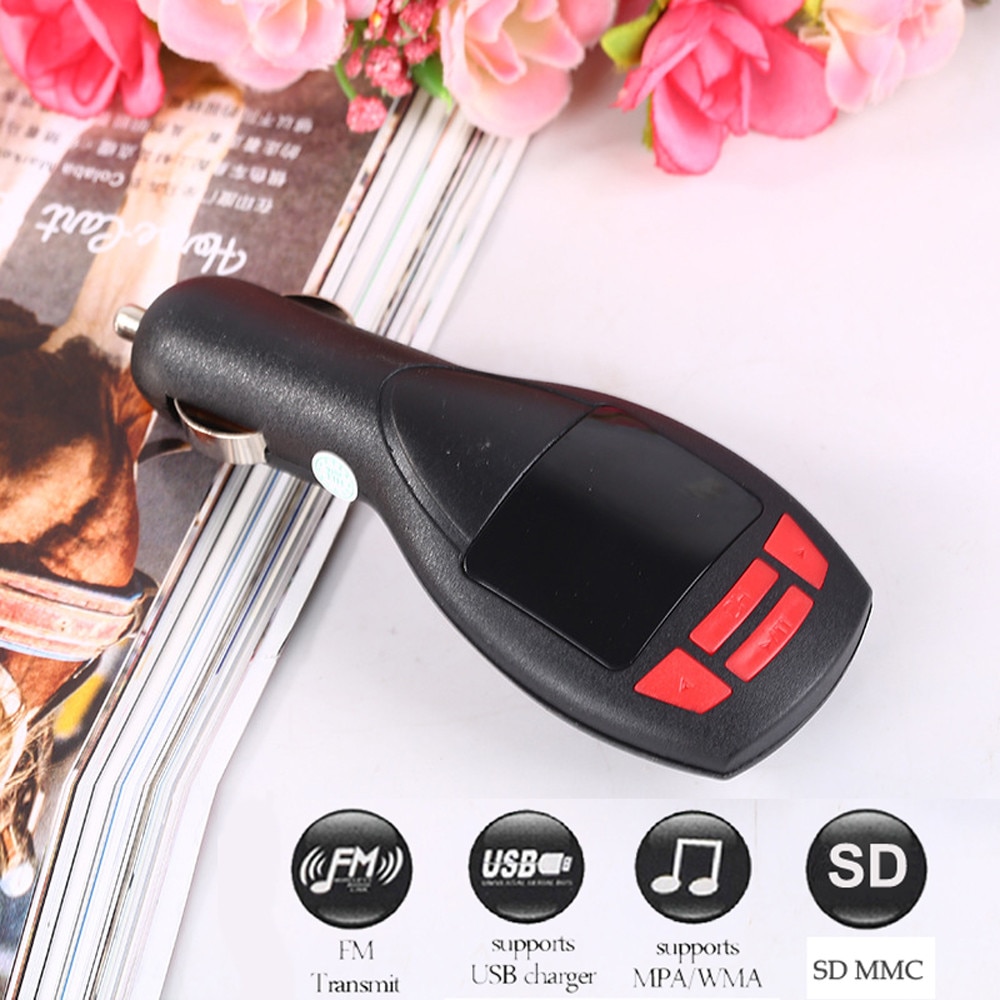 CARPRIE New Arrival Wireless MP3 Player Auto FM Transmitter Modulator LCD Car Kit USB Charger SD MMC Car Accessories