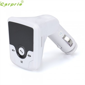 2017 car-styling  Bluetooth Wireless FM Transmitter MP3 Player Handsfree Car Kit USB TF SD Remote march20