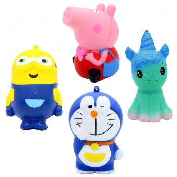 Squishy Slow Rising Toy Ice Cream Bread Bun Cake Sweet Charm Scented Kid Fun Toy Gift Wholesale Anti-stress Kids Squish Toys