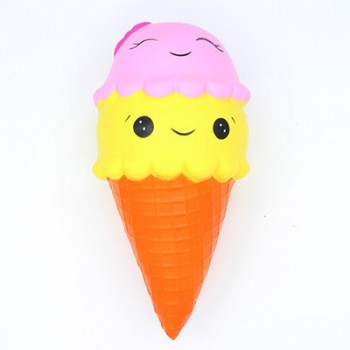 Squishy Slow Rising Toy Ice Cream Bread Bun Cake Sweet Charm Scented Kid Fun Toy Gift Wholesale Anti-stress Kids Squish Toys
