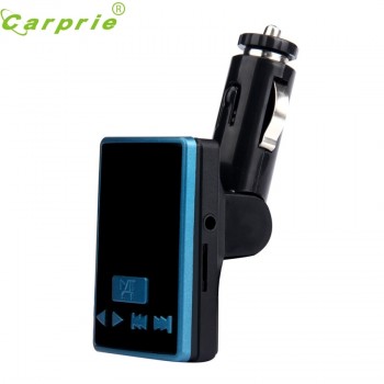 CARPRIE Super Automaker drop shipping New S6 BT USB Charger LCD Car Kit MP3 Bluetooth FM Transmitter With Hands-Free Mar717