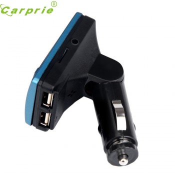 CARPRIE Super Automaker drop shipping New S6 BT USB Charger LCD Car Kit MP3 Bluetooth FM Transmitter With Hands-Free Mar717