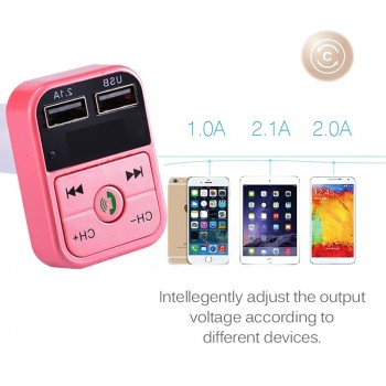 JINSERTA Car Styling Bluetooth FM Transmitter Hands Free Car Kit MP3 Player TF Flash Music USB Charger