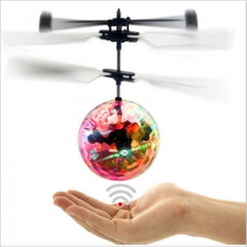 RC Flying Ball Luminous Kids Flight Balls Electronic Infrared Induction Aircraft Children Remote Control Toys Mini Helicopter