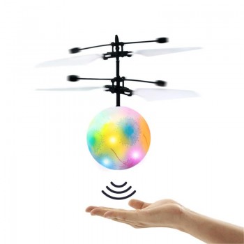 RC Flying Ball Luminous Kids Flight Balls Electronic Infrared Induction Aircraft Children Remote Control Toys Mini Helicopter